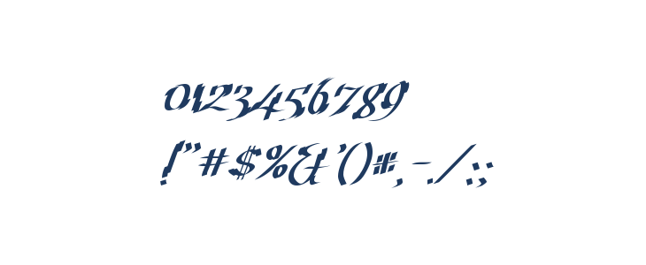 Cretino-Regular Other Characters