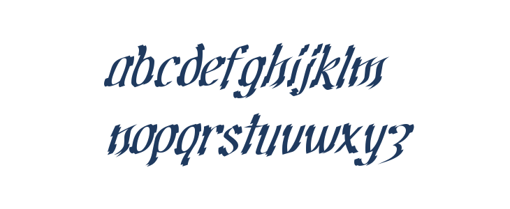 Cretino-Regular Lowercase