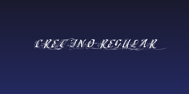 Cretino-Regular Social Header