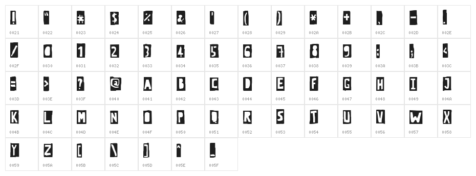 CrewHassan Black Character Map