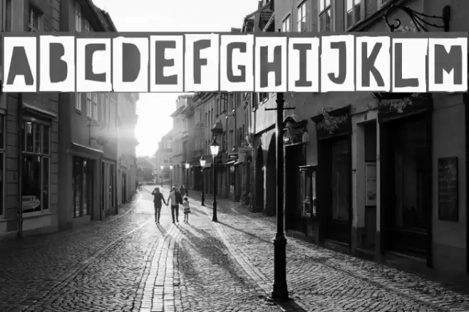 CrewHassan Black Font examples