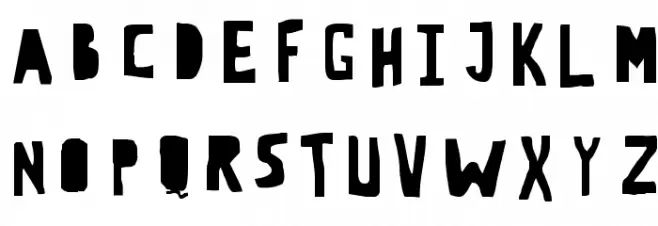 CrewHassan positive Schriftart Groß