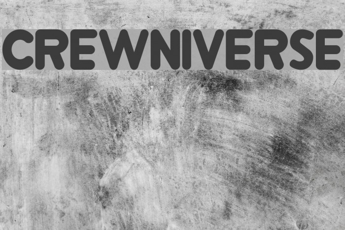 Crewniverse Font examples
