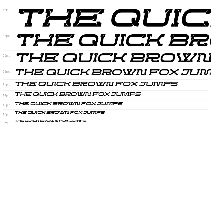 Creword Italic Waterfall