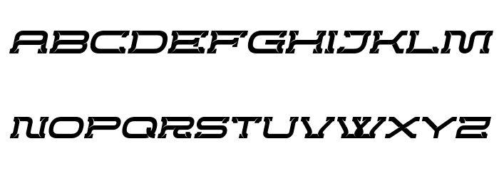 Creword Italic Font LOWERCASE
