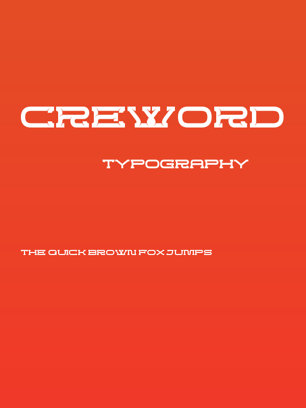 Creword Poster