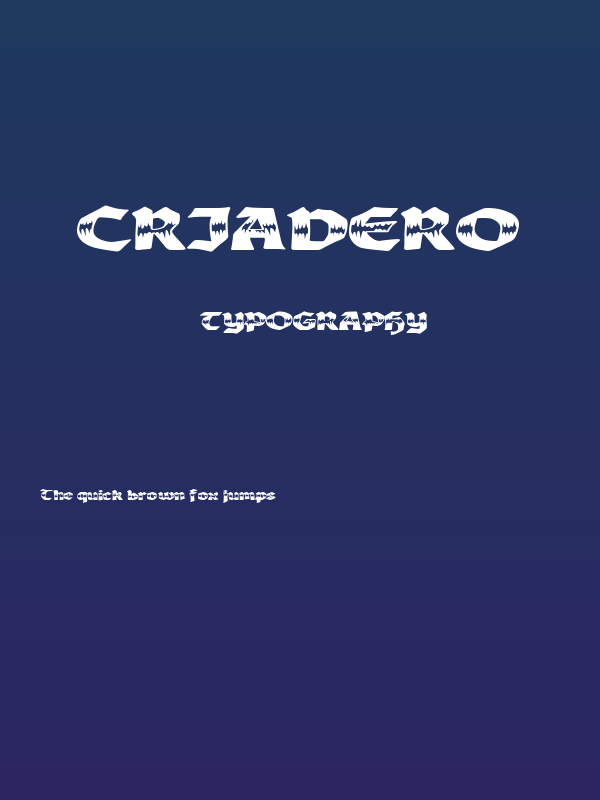 Criadero Poster