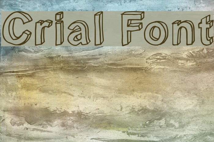 Crial Font examples