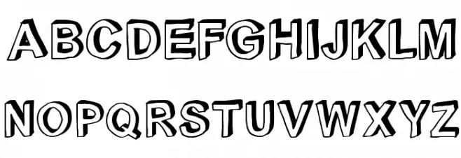Crialblack Шрифта ВЕРХНИЙ