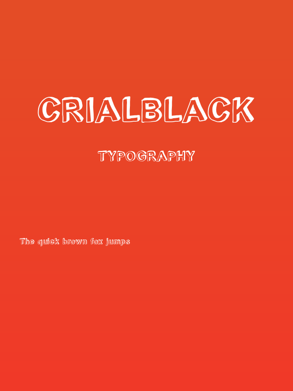 Crialblack Poster