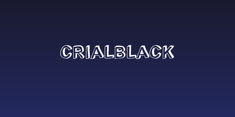 Crialblack Social Header