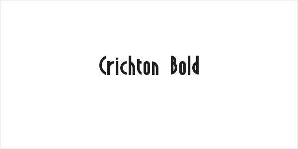 Crichton Bold Logo