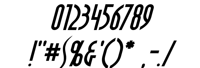 Crichton Italic Font OTHER CHARS