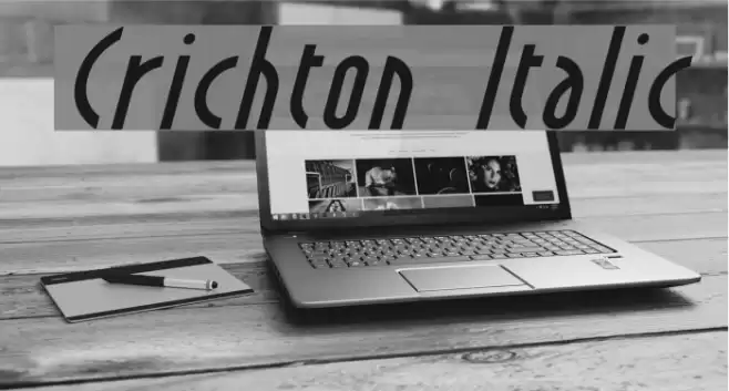 Crichton Italic Font examples