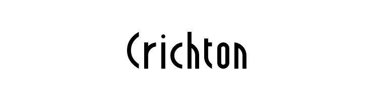 Crichton  Frei Schriftart Herunterladen