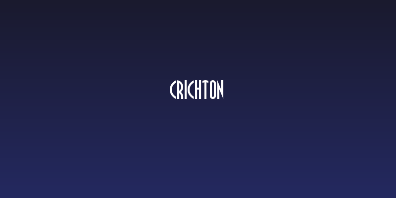 Crichton Social Header