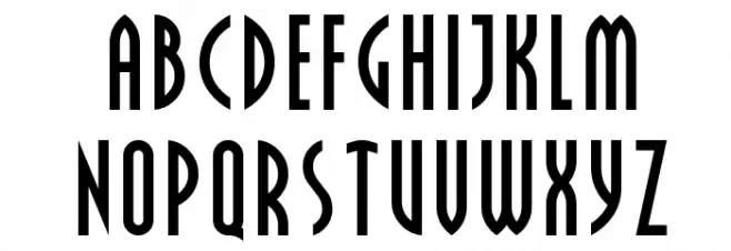 Crichton Schriftart Groß