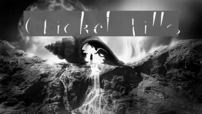 Cricket Fills Font examples