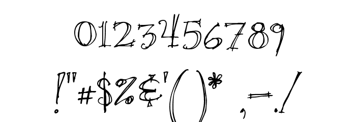 Cricket Font OTHER CHARS