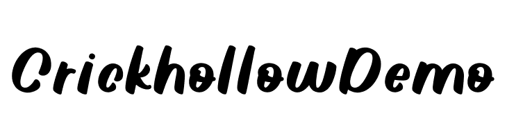 Crickhollow Demo  font caratteri gratis