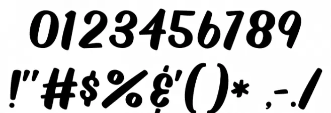 Crickhollow Demo Font OTHER CHARS