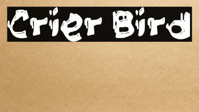 Crier Bird Example 2