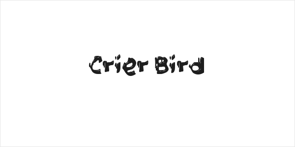 Crier Bird Logo