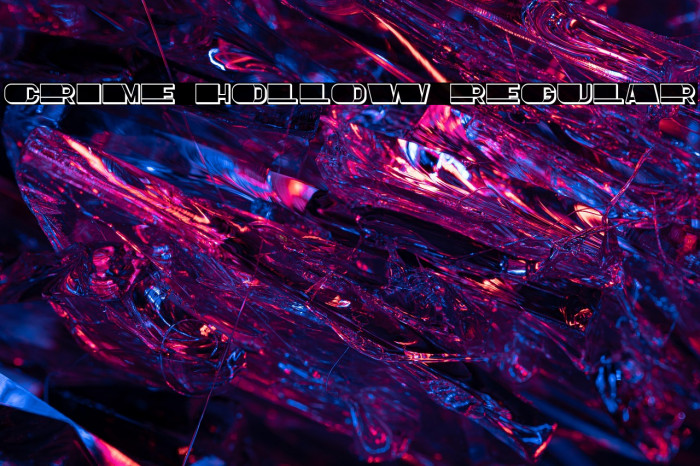 Crime Hollow Regular Example 2