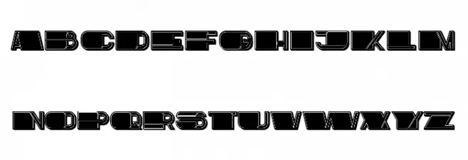Crime Regular Schriftart Groß