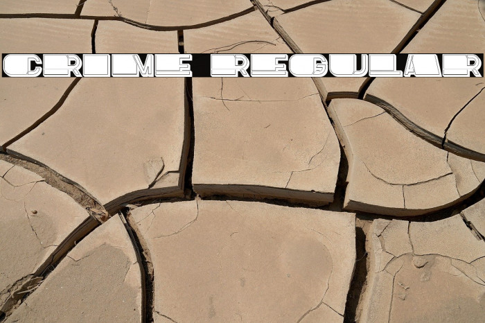 Crime Regular Example 1