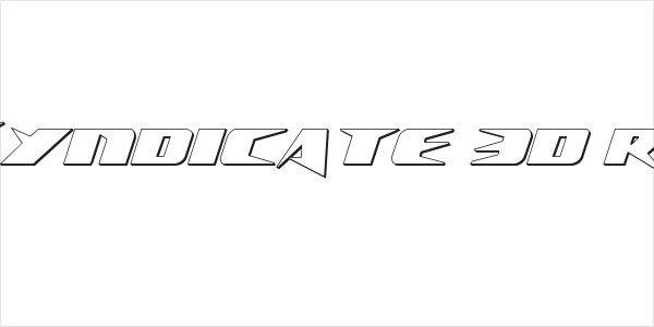 Crime Syndicate 3D Regular Logo