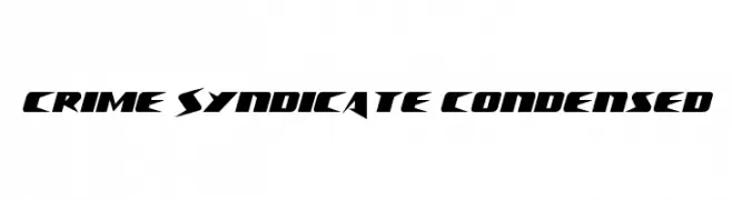 Crime Syndicate Condensed  لخطوط تنزيل