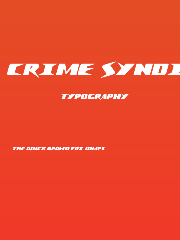 Crime Syndicate Condensed Poster