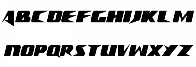 Crime Syndicate Extra-condensed Font Litere mici