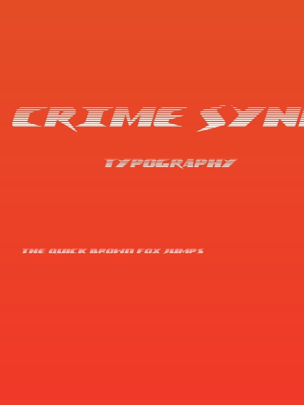 Crime Syndicate Gradient Regular Poster