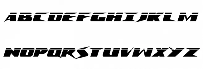 Crime Syndicate Laser Regular Fonte MAIÚSCULAS