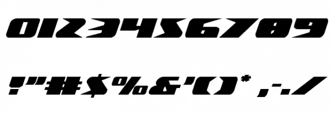 Crime Syndicate Regular Font OTHER CHARS