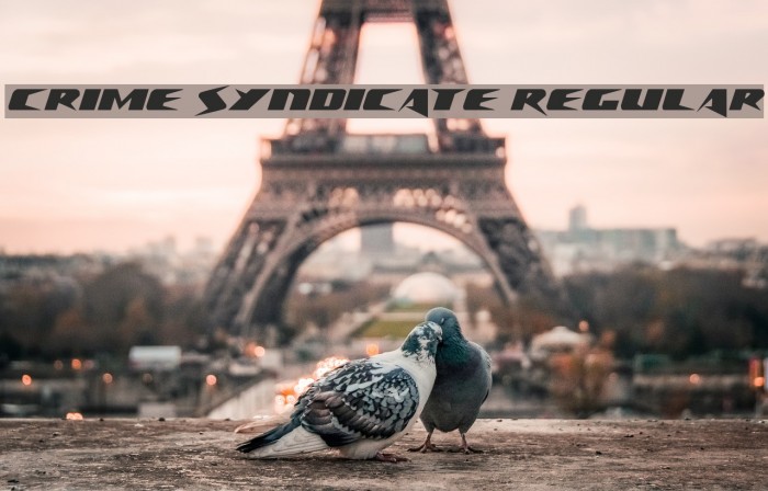 Crime Syndicate Regular Example 1