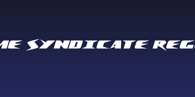 Crime Syndicate Regular Social Header