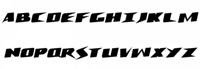 Crime Syndicate Rotate Regular Schriftart Groß