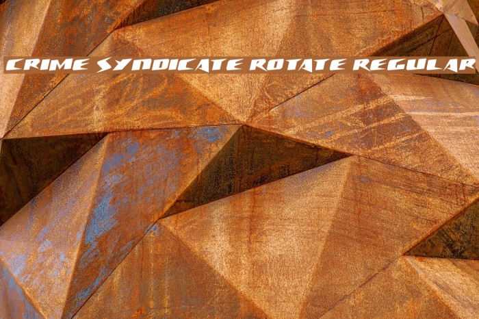 Crime Syndicate Rotate Regular Example 1