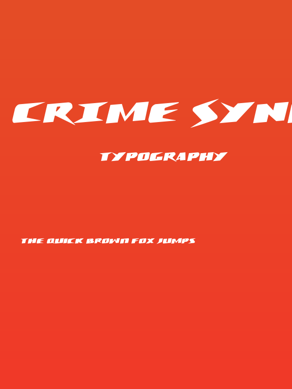 Crime Syndicate Rotate Regular Poster