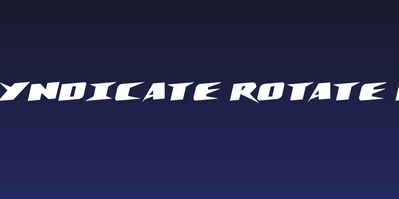 Crime Syndicate Rotate Regular Social Header