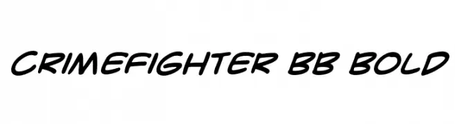 CrimeFighter BB Bold  Descarca Fonturi Gratis