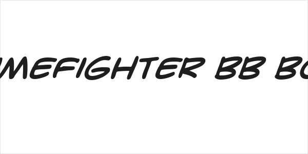 CrimeFighter BB Bold Logo