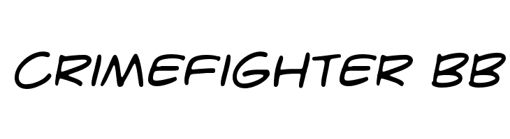CrimeFighter BB Font