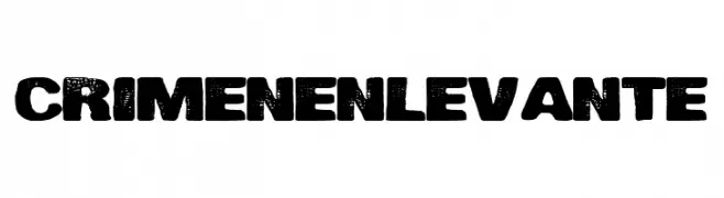 Crimen en Levante  フリーフォントのダウンロード
