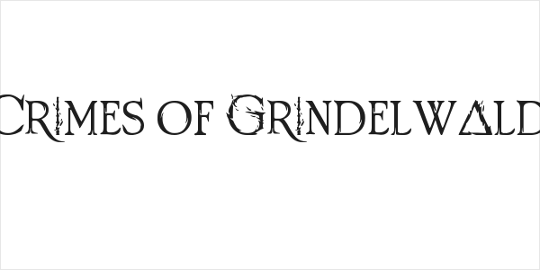 Crimes of Grindelwald Logo