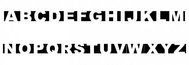Crimescene Afterimage Polices MINUSCULES