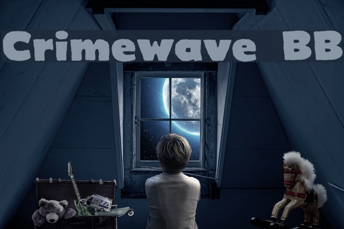 Crimewave BB Font examples
